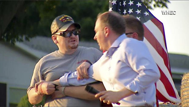 Army Vet Who Accosted US Rep. Zeldin on Stage Remains Jailed 