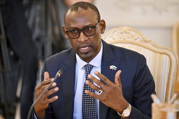 Malian Foreign Minister Abdoulaye Diop 