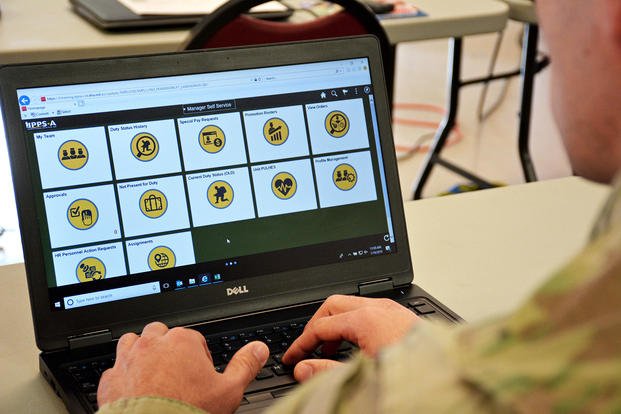 home page of the Integrated Personnel and Pay System Army (IPPS-A)