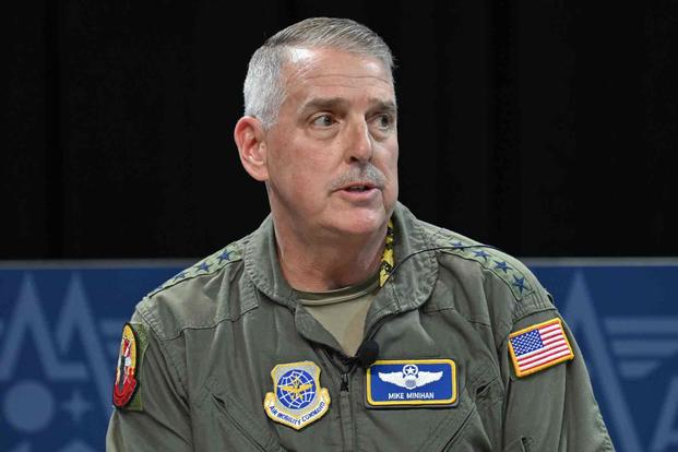 Gen. Mike Minihan, commander of Air Mobility Command.