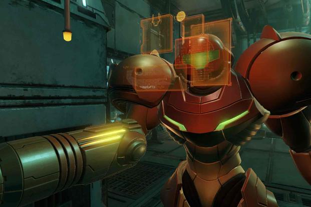 Screenshot from "Metroid Prime Remastered."