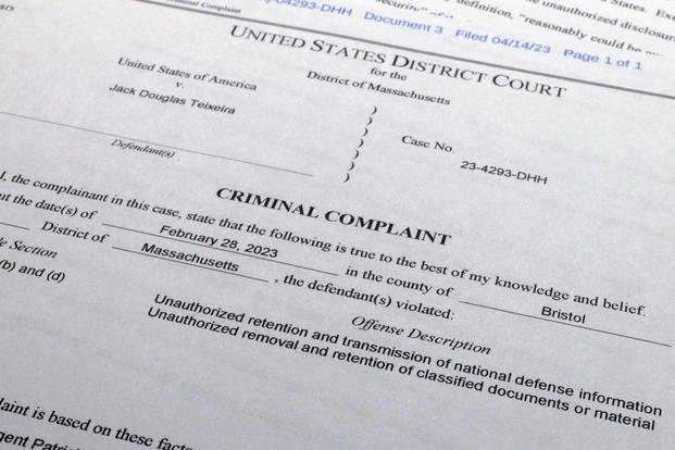 Discord leak: Guardsman indicted over classified documents