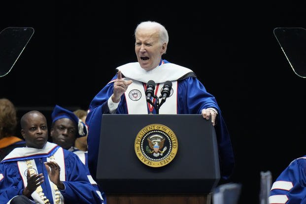 Biden Howard University graduation ceremony