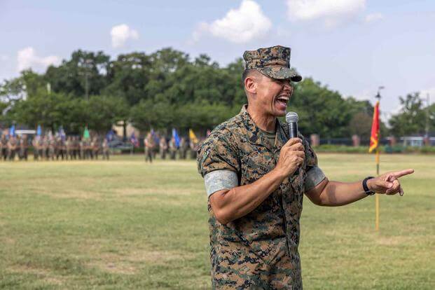 U.S. Marine Corps Sgt. Maj. Carlos A. Ruiz, Force Sergeant Major