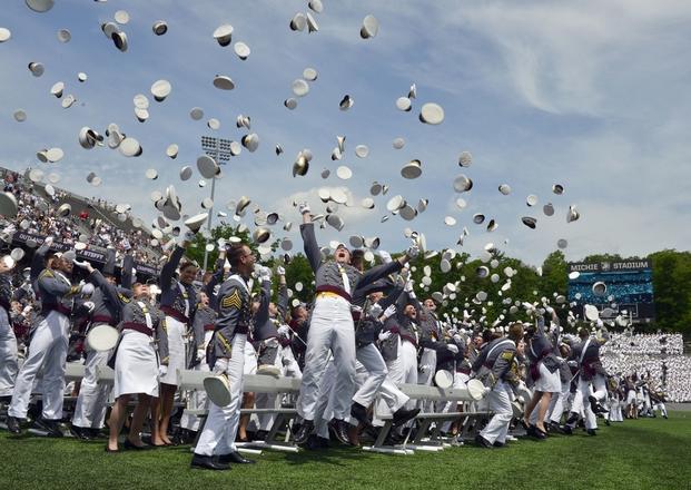 The U.S. Military Academy at West Point held its graduation and commissioning ceremony for the Class of 2018 at Michie Stadium in West Point, N.Y., May 26, 2018.