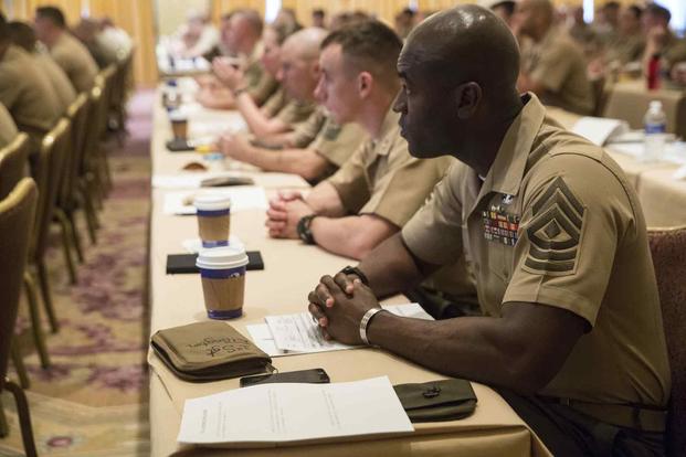 Marine Corps inspector instructor orientation conference in New Orleans