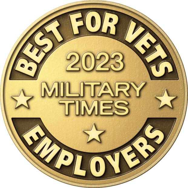 Best for Vets Employers 2023 Military Times badge