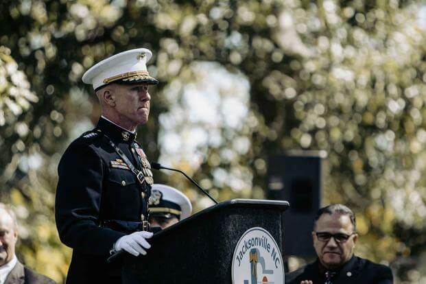 Commandant of the Marine Corps Gen. Eric M. Smith