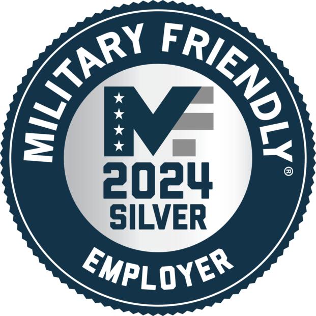 Military Friendly Employer 2024 Silver 