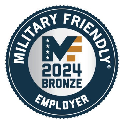 Military Friendly Employer 2024 Bronze
