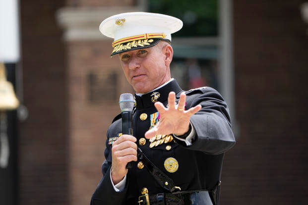 Marine General Taking Steps to Return to Full Duty as Commandant