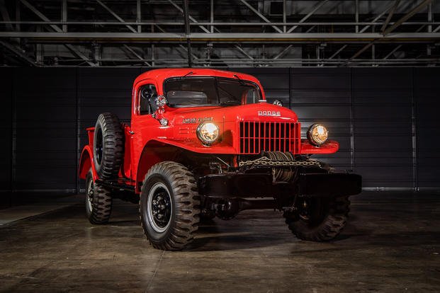 The Dodge Power Wagon was originally a 1930s-era cab paired with a military three-quarter-ton chassis. 