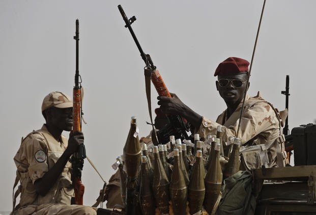 Sudanese soldiers