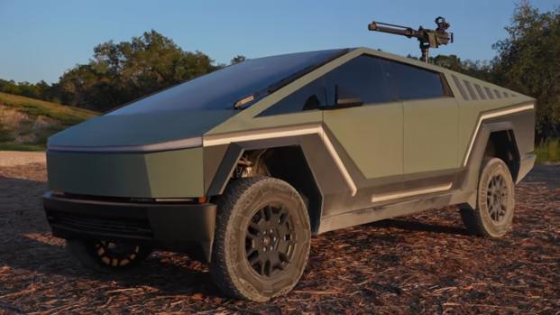 A YouTuber Built an Armed 'Halo' Warthog Out of a Cybertruck | Military.com