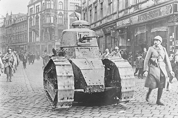 The French FT was tiny, but its rotating turret gave way to the modern tank concept. 