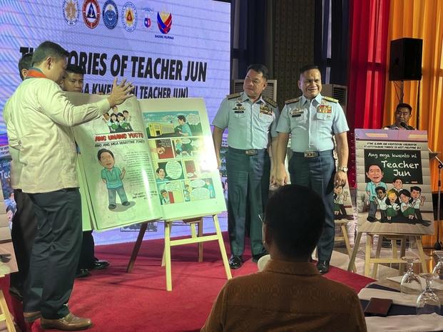 Philippine Coast Guard and national security officials launch comic books