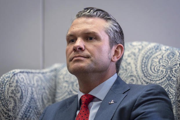 Pete Hegseth, President-elect Donald Trump's nominee to be defense secretary