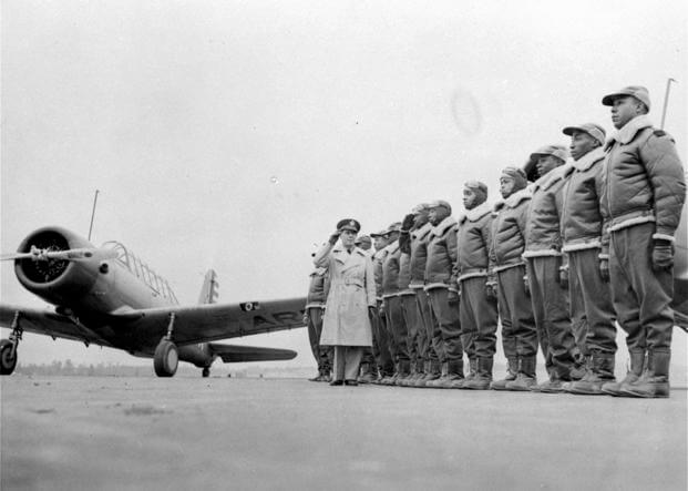 Cadets at the Basic and Advanced Flying School for Negro Air Corps Cadets