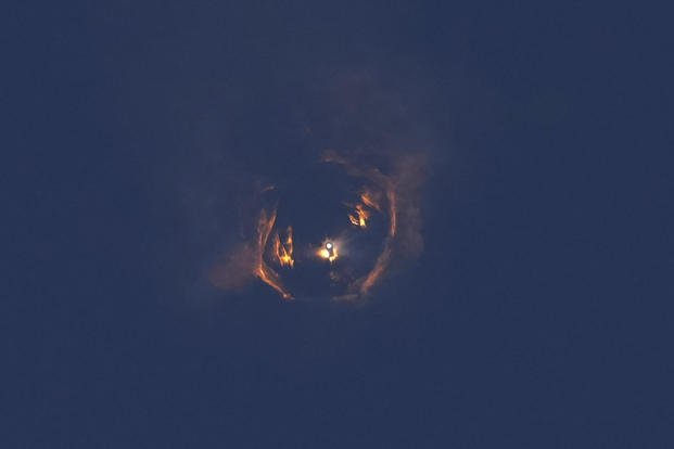 SpaceX's mega rocket Starship makes a test flight from Starbase in Boca Chica