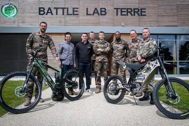 The French military may team up with LMX to turn soldiers into gun-slinging motocrossers. 