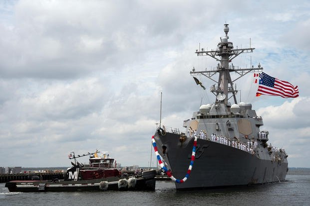 Arleigh Burke-class guided-missile destroyer USS James E. Williams