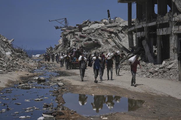 APTOPIX Israel Palestinians