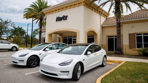 Tesla Model 3 rental cars