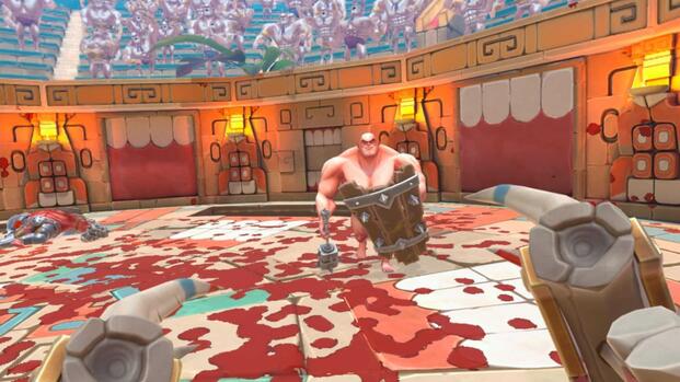 gorn 2 claws and shield enemy