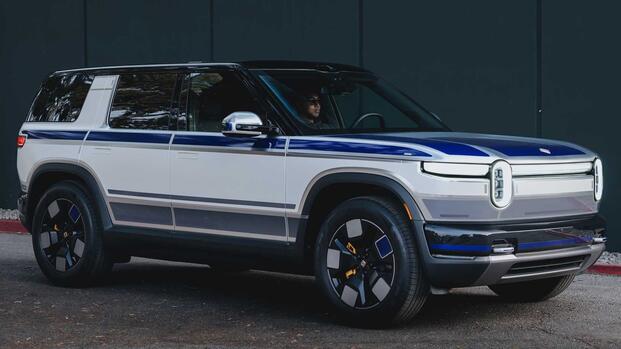 Rivian R2 Prototype R2-D2 Livery