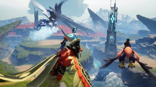 Exploring the overworld - Palworld