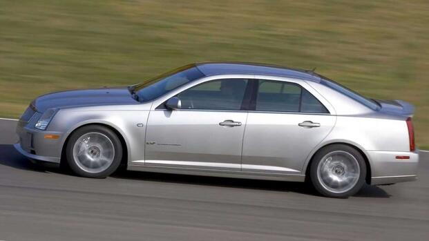 2006 - 2009 Cadillac STS-V - side profile