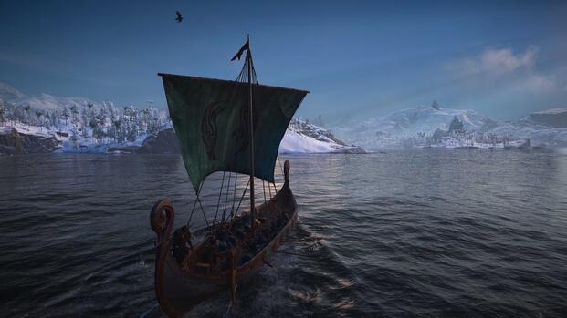 Sailing in Assassin’s Creed Valhalla (2020)