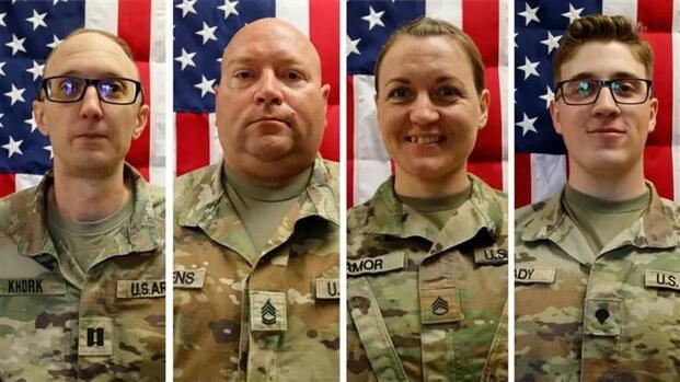 Update: Pentagon identifies 4 Soldiers Killed in Drone Strike ...
