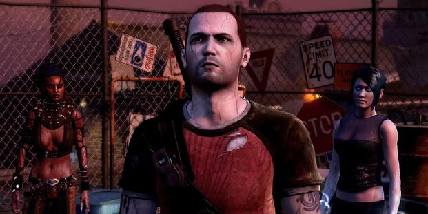 Infamous 2 gameplay screenshot upscaled Cole MacGrath