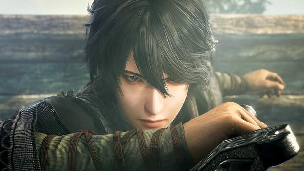 The Wanderer with his sword in Dynasty Warriors Origins