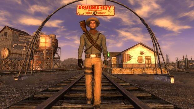 A cowboy in Fallout New Vegas (2010)