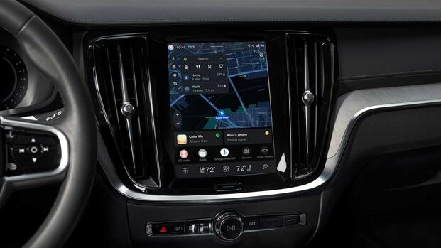 Volvo infotainment screen