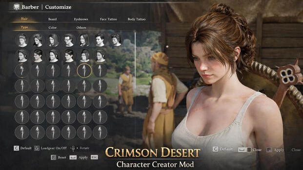 crimson desert character creator mod female kliff playable