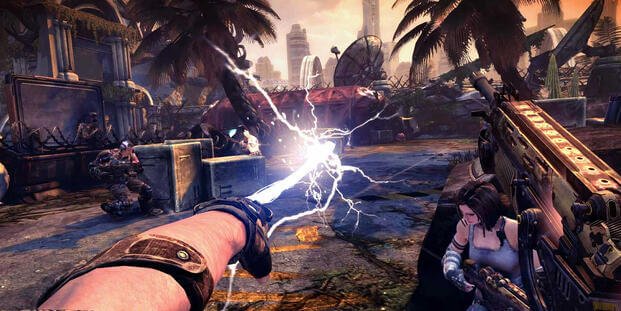 Using your tether in Bulletstorm