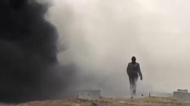 WATCH: Russian 'Terminator' Soldier Walks Through Minefield