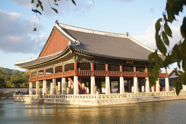 Gyeongbok Palace in Seoul, South Korea (U.S. Army photo/Staff Sgt. Felix Mena)