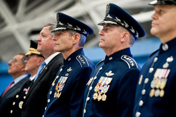 Air Force officers.