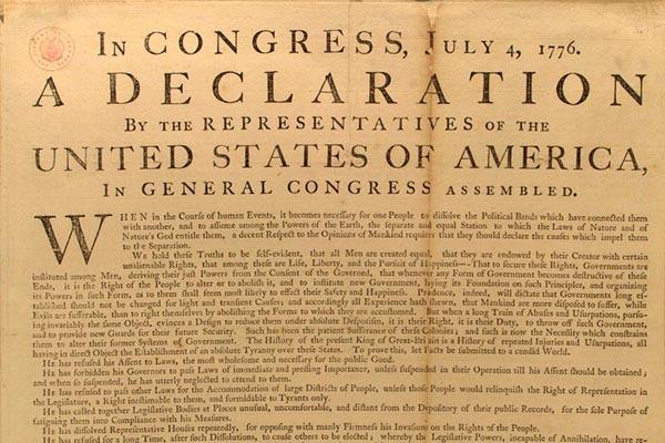 When Americans forgot about the Declaration of Independence