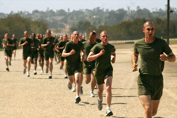 Army Running Time Chart