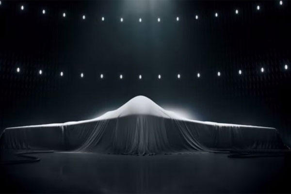 Northrop Grumman ad  about the defense contractor's design for the U.S. Air Forces Long-Range Strike Bomber program. (Northrop Grumman)