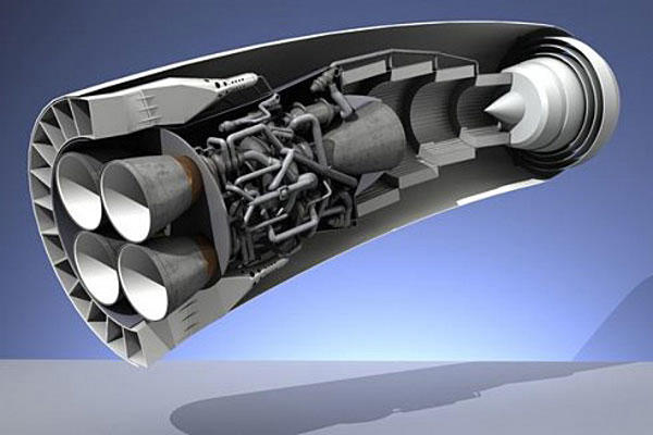 A conceptual image of the SABRE engine class. (Image courtesy BAE Systems)