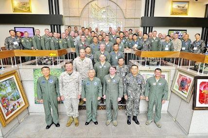 Military leaders from the U.S. and the Republic of Korea gathered at Osan Air Base, South Korea, June 13-14 to discuss airpower strategies in the Pacific region.