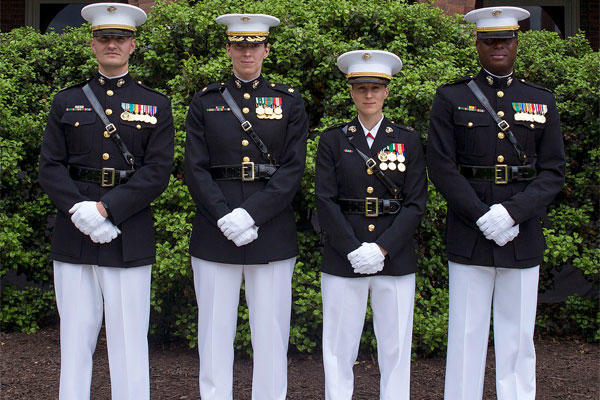 marine corps dress uniform
