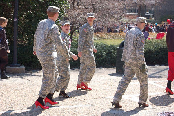 ROTC Cadets Wearing Heels for Sexual Assault Awareness Spurs Review | Military.com