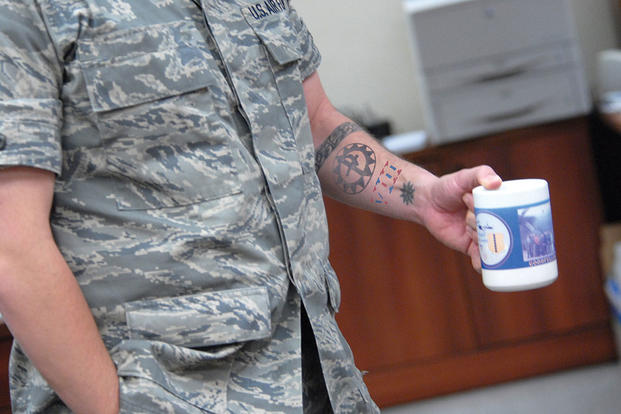 The Air Force is changing its rules on tattoos. U.S. Air Force photo illustration